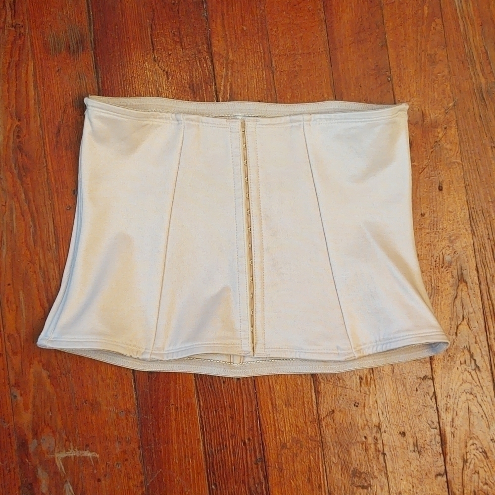 Underscore Underbust Nude Corset Shapewear Sz XL